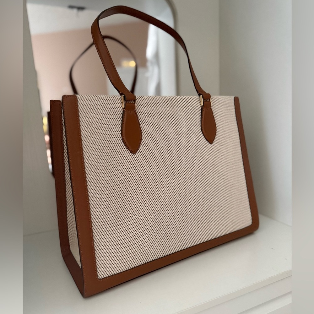 Kate Spade Ellie Large Canvas & Leather
Tote - NWOT - Picture 6 of 12